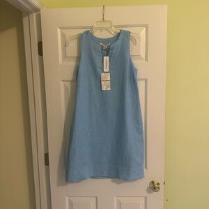 Tommy Bahama Sky Blue V-Neck Top